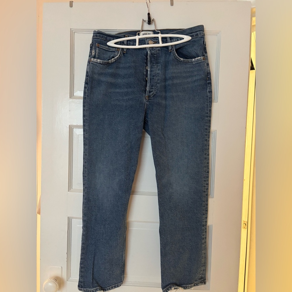 Agolde Riley crop jeans